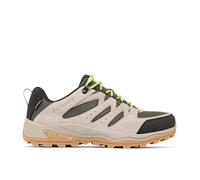 Columbia Redmond IV Low Waterproof, Scarponi da Trekking ed Escursionismo a Vita Media Uomo, Gravel, Napa Green, 48 EU