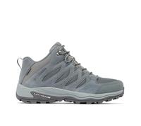 Columbia Redmond IV Mid Waterproof, Scarponi da Trekking ed Escursionismo a Vita Media Uomo, Graphite, Citron Haze, 50 EU