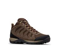 Columbia Redmond V2 Mid, Scarponcini da Hiking Impermeabili Uomo, Marrone/Giallo (Cordovan, Baker), 46 EU