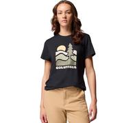 Columbia Ruby Springs Graphic - Maglietta a Maniche Corte Aderente da Donna (Confezione da 1)