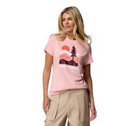 Columbia Ruby Springs Graphic Fitted SS, Una comoda t-shirt che si muove con te, Traspirante, elegante, Dal design pronto per l'avventura - da donna