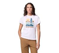 Columbia Ruby Springs Graphic - Maglietta a Maniche Corte Aderente da Donna (Confezione da 1)