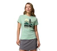 Columbia Ruby Springs Graphic - Maglietta a Maniche Corte Aderente da Donna (Confezione da 1)