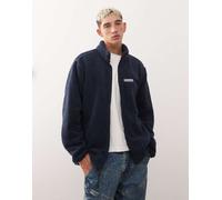 Columbia - Rugged Ridge - Felpa in pile blu navy con zip S