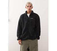 Columbia - Rugged Ridge - Felpa in pile nera con zip-Nero S