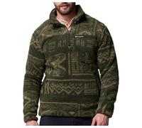 Pile Columbia Rugged Ridge High Pile Half Zip verde bosco - XL