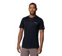 Columbia Maglietta Tecnica a Maniche Corte Leggera Zero Rules da Uomo, Nera, L