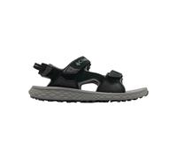 Columbia - Sandali da passeggio - Konos Hiker 3 Strap Black / City Grey per Uomo in Pelle - Taglia 10 US - Nero