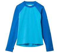 Columbia Sandy Shores Long Sleeve Sunguard, Camicetta Lunga Bambini Unisex, Ocean Blue, Bright Indigo, XL