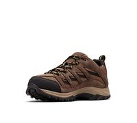 Columbia Men's Crestwood, Low Rise Trekking And Hiking Shoes, Dark Brown/Baker, 12