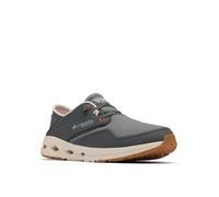 Columbia Scarpe da Barca Casual da Uomo, Grill/Rosso Tramonto, 41.5 EU