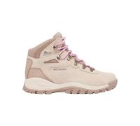 Columbia - Scarpe da trekking impermeabili - Newton Ridge Plus Waterproof Amped Dark Stone Cosmos per Donne in Pelle - Taglia 39,5 - Beige