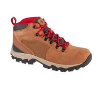 Scarponi Columbia Newton Ridge Plus II Suede Waterproof marrone chiaro rosso - 40.5