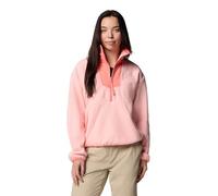 Columbia Sequoia Grove, Felpa in Pile con Zip a Metà Lunghezza da Donna