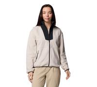 Columbia sequoia grove giacca in polare con zip intera donna bianco