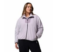 Columbia Sequoia Grove - Giacca in pile da donna con zip intera, colore: lavanda perla, viola scisto, S