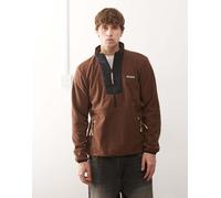 Columbia - Sequoia Grove - Pile marrone con zip corta L