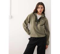 Columbia - Sequoia Grove - Pile verde con zip corta M