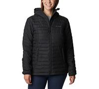 Columbia Silver Falls Hooded Jacket, Piumino Con Cappuccio, Donna, Nero, M