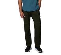 Columbia Silver Ridge - Pantaloni Convertibili da Uomo, Convertibili per Escursionismo, Colore Verde, W40/L34