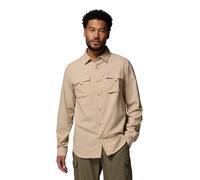 Columbia Silver Ridge Utility 2 Camicia a Maniche Lunghe da Uomo, a Maniche Lunghe, fossile, XXL