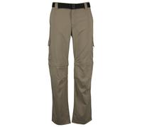 Pantaloni convertibili Columbia Silver Ridge Utility Long marrone chiaro - 36