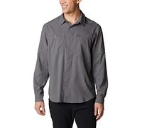 Columbia Silver Ridge Utility Lite - Manica Lunga, da Uomo, Grigio citt, Taglia M