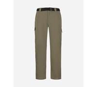 Columbia Silver Ridge - Pantaloni da Trekking da Uomo, Verde Pietra, 34