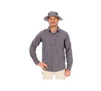 Columbia Silver Ridge™ Utility Ii Long Sleeve T-shirt Grigio S Uomo