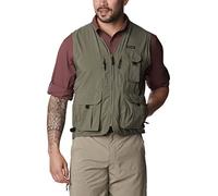Columbia Silver Ridge Utility Vest, Gilet Smanicato in Pile Uomo