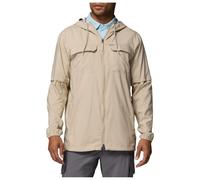 Giacca a vento da uomo Columbia Skien Valley™ Hooded Long sleeve Shirt Taglia: M / Colore: beige/bianco