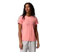Columbia Sloan Ridge Graphic SS Tee, Tecnologia Omni-Wick, Gestione dell'umidità, Design pronto per l'avventura, Tessuto sostenibile - da donna