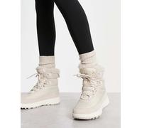 Columbia Slopeside Peak Luxe, Stivali da neve Donna, Dark Stone/Sea Salt 2023 , 39 EU