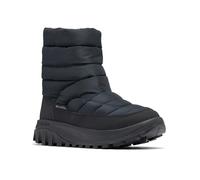 Columbia Snowtrot Mid, Stivali da neve Donna, Black/Titanium II , 36.5 EU