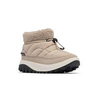 Columbia - Stivali bassi caldi e idrorepellenti - Snowtrot Shorty Soft Taupe Shark per Donne in Pelle - Taglia 8 US - Beige