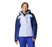 Giacca con cappuccio Columbia Snowy Summit Insulated viola donna - L