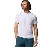T-shirt Columbia Stealth Spring manica corta bianco pulito - L