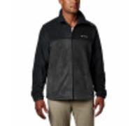 Columbia Steens Mountain Full Zip 2.0 Felpa Giacca in Pile, Nero/Barbecue, XXXXL Uomo