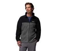 Columbia Steens Mountain Full Zip 2.0, Giacca in pile Uomo, Nero/Grill, XXL