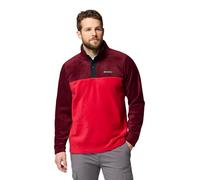 Columbia Steens Mountain Half Snap 2, Pile Pull Over, Mtn Red, Rich Wine, Nero, M