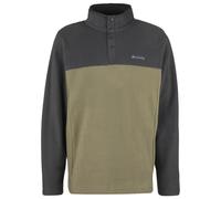 Columbia - Steens Mountain Half Snap II - Pullover in pile S olivia/grigio