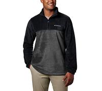 Columbia Steens Mountain™ Half Zip, giacca Uomo, Nero (Black/Grill),