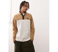 COLUMBIA Pullover sportivo 'Steens Mountain' marrone / nero / bianco Uomo COLUMBIA M marrone / nero / bianco