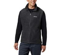 Columbia Steens Mountain Vest Gilet in Pile, Grigio Scuro Screziato, 3XL Lungo Uomo