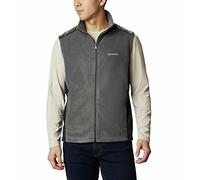 Columbia Steens Mountain Vest Gilet in Pile, Griglia/Nero, XL Uomo