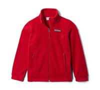 Columbia Steens Mt 2 Giacca in Pile con Zip Intera, Rosso Montagna, 140 Bambini e Ragazzi