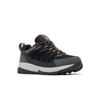 Columbia Strata Trail Low - Scarpe da trekking impermeabili da donna, Nero/Succoso, 42 EU