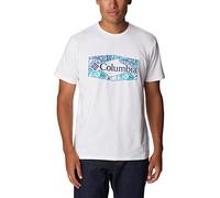 Columbia Sun Trek, Maglietta a Maniche Corte con Stampa, Uomo