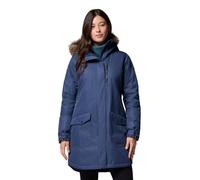 Columbia Suttle Mountain - Giacca invernale da donna, lunga, isolata, blu navy, XL