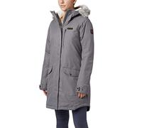 Columbia Suttle Mountain-Giacca isolata Lunga, Grigio Città, XS Donna
